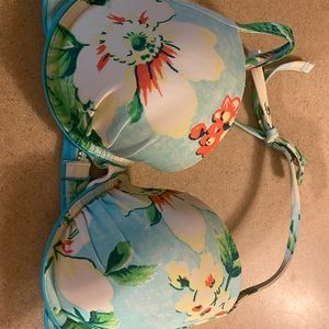 Multi colored swimsuit top